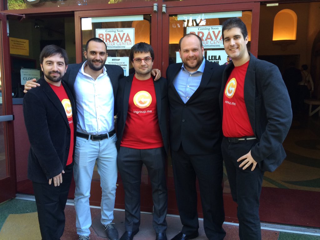 BGPowell's tweet photo. Good luck tonight @InGroupMe #GDemoDay15 @AngelHack https://t.co/nJsiL7fsLF