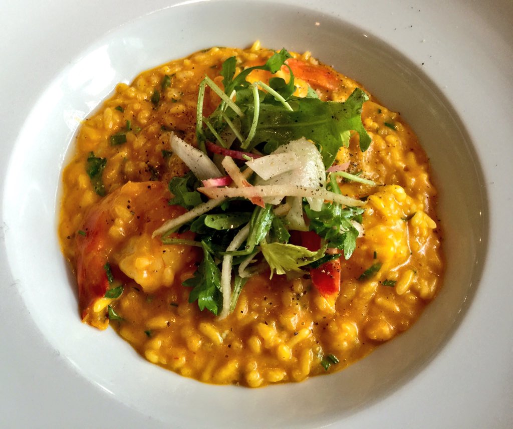TravelinVancity's tweet image. Made it to @Glowbal_Group #curryprawnrisotto #italiandonuts  #attentiveservice #sotasty #lifeofaconcierge#lovemyjob