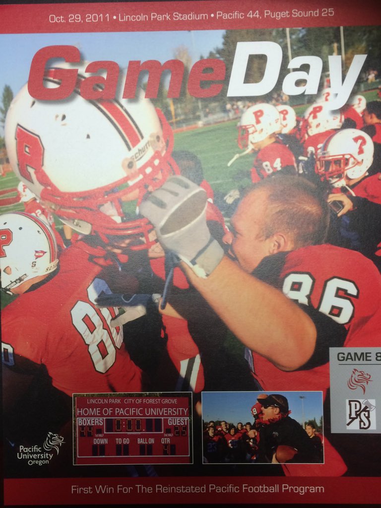 coach_buckley's tweet photo. #TBT Four years ago today @Boxer_Football got first win. Thx @pacificu community past &amp; present for your support!! https://t.co/Ew2YsD0viL