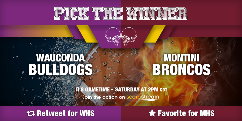 Who wins?
RT for Wauconda @wauc_athletics
Fav for Montini <a href="/MontiniFootball/">Montini Football</a>
Get the app ⏩ scorestream.com/app?rId=twg