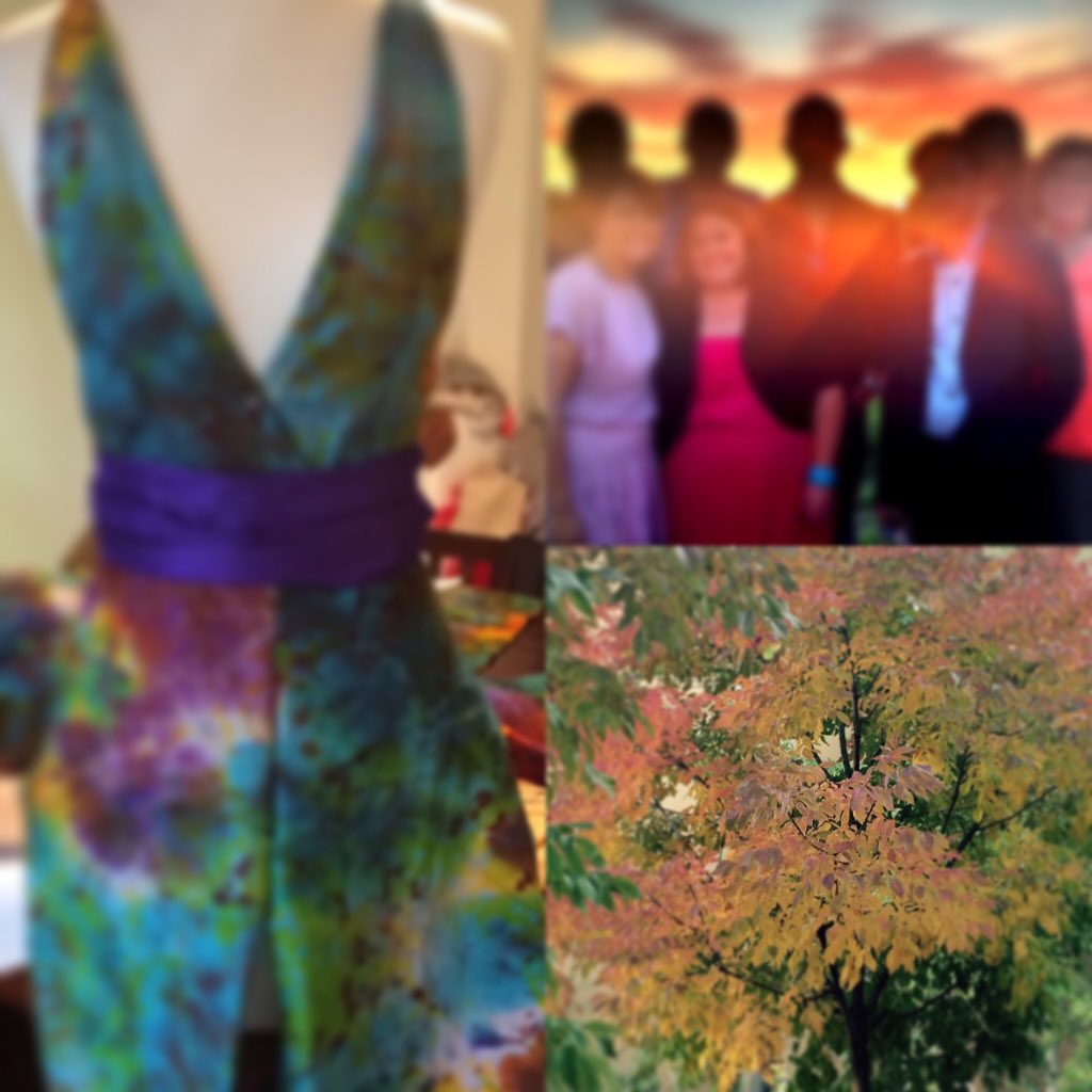 HopelessCauseAt's tweet image. Today's inspiration sunsets, fall colors and Batik. #Ghana #color #inspired