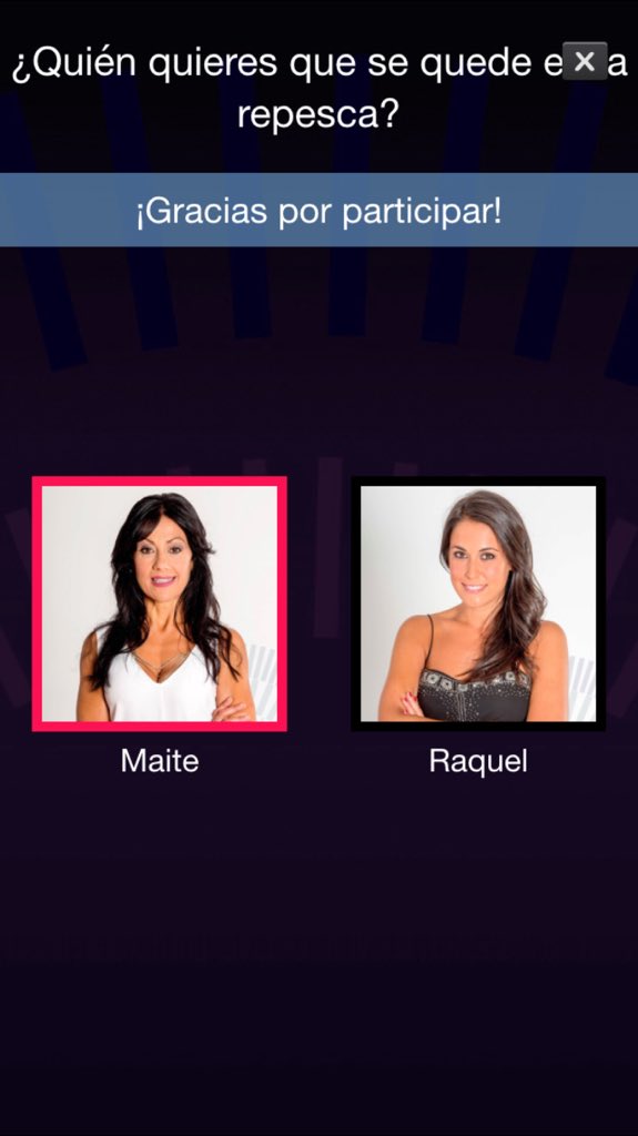 nicoloveslondon's tweet photo. ¡Último empujón! Todo el mundo a votar a Maite #MaiteRepesca #CheCheRepesca #Gala8GH16 https://t.co/ZB8Hwfejsq