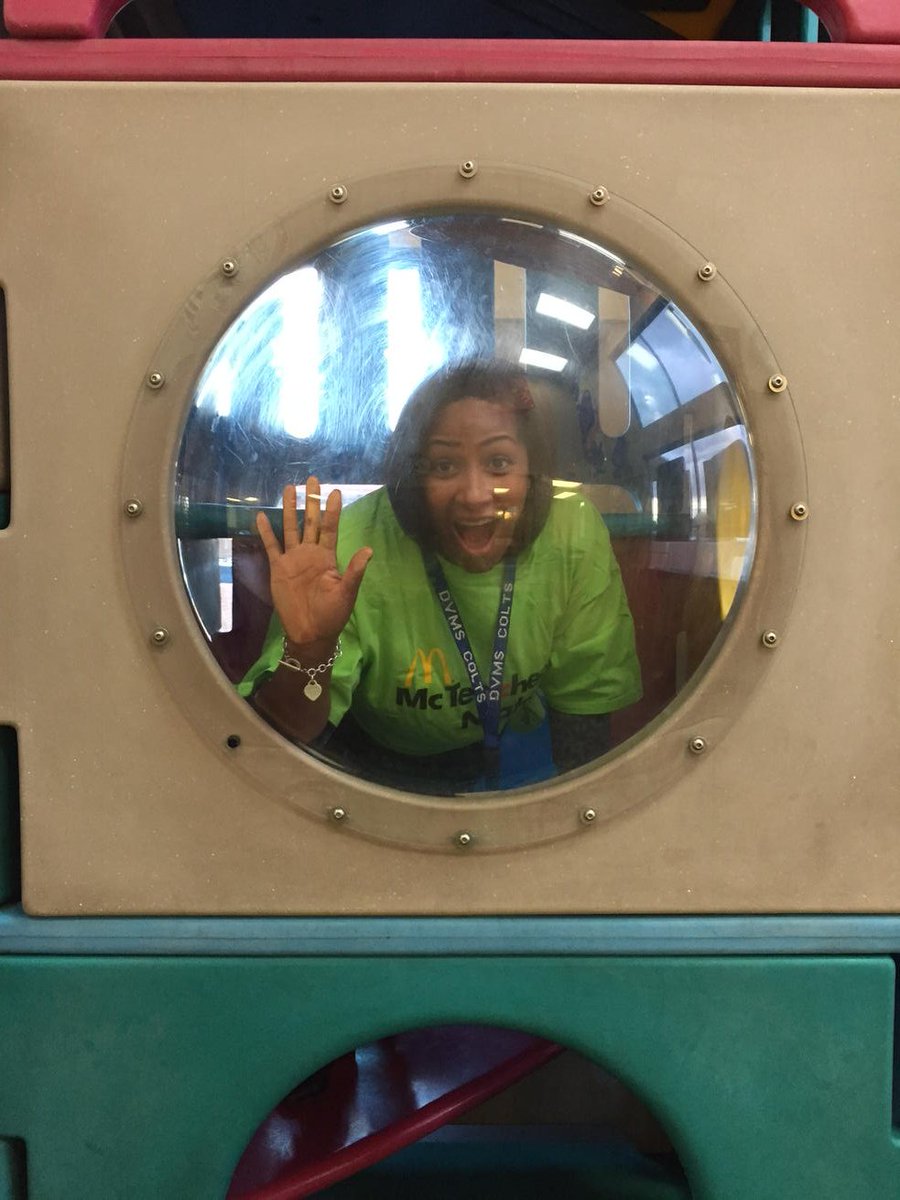 Come play with me at McTeacher Night at Mcdonalds on 7th Ave &amp; Union Hills😆