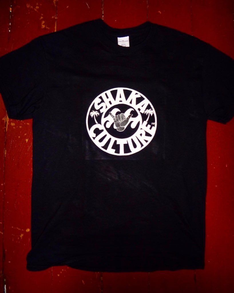 ShakaCulture's tweet photo. Negative big logo black tees! New release! #Shakaculture https://t.co/yeVEuZlbua