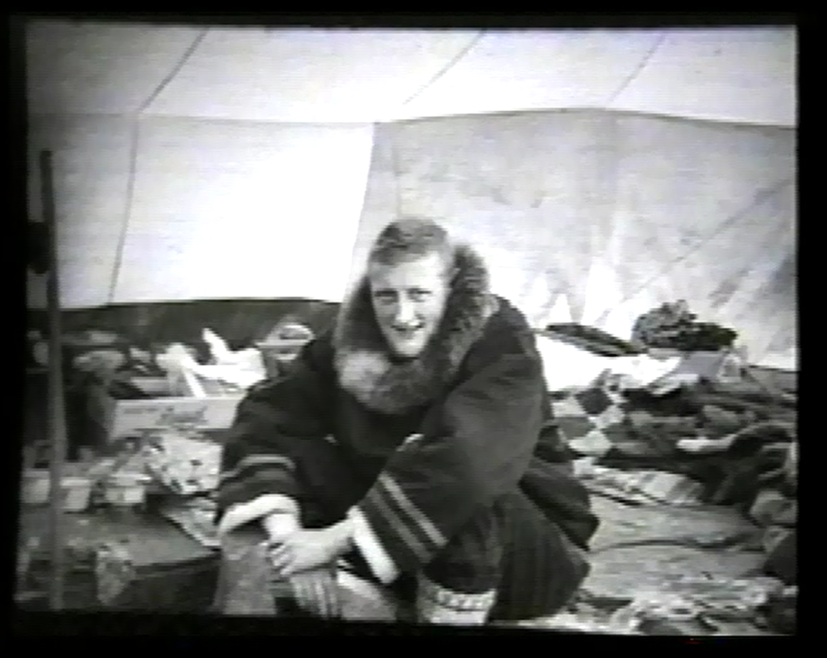 BerkeleyCanada's tweet photo. #TBT Prof. Emeritus Nelson Graburn doing fieldwork in the Canadian #Arctic https://t.co/2NWUwfmwKT https://t.co/eB0Yoq4Kku