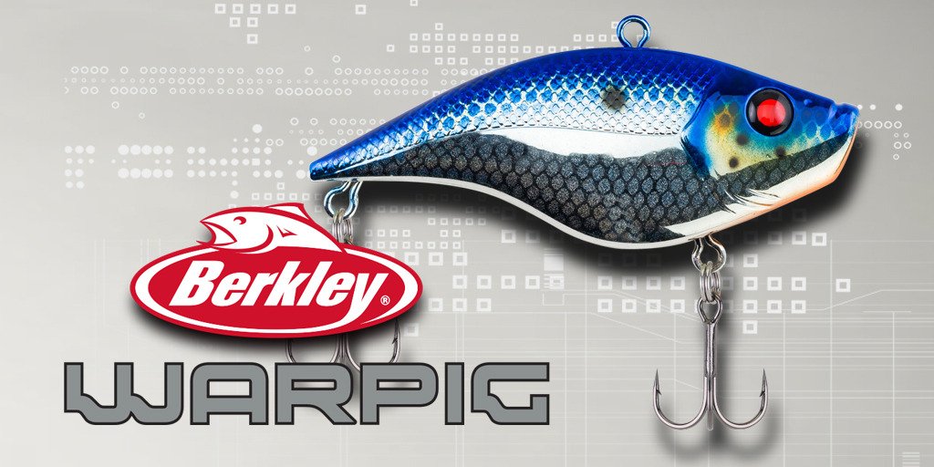 The WarPig is a lipless crankbait with a blunt nose that deflects off structure. #CatchMoreFish #aggressiveaction