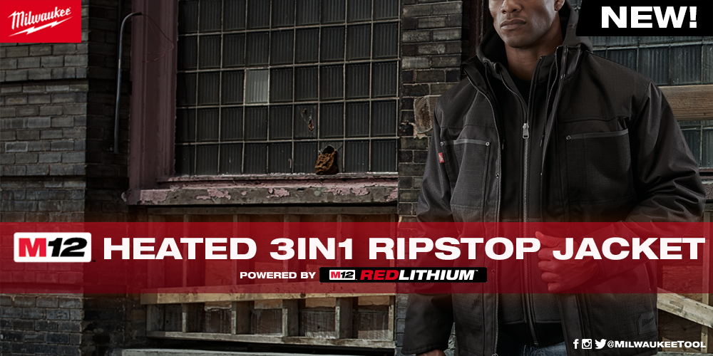 Battle the elements this winter w/ the FIRST 3in1 jacket system designed for the jobsite » bit.ly/Heated-Gear-3i…