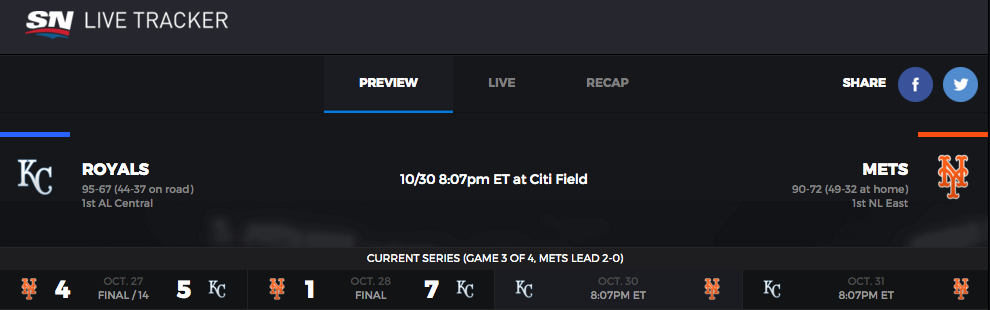 byronseef's tweet photo. @Sportsnet what's going on here? 1.KC Leads 2-0 not METS 2.This is a 7 game series, not 4..? https://t.co/e9rR92jVAc https://t.co/WBaOvbGFRf