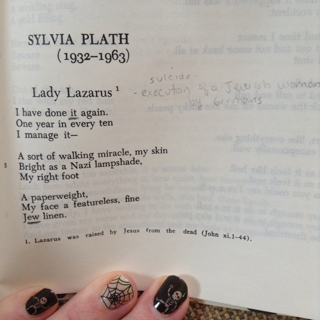 Happy Birthday Sylvia Plath! Helga and Rowena chat about poetry.  