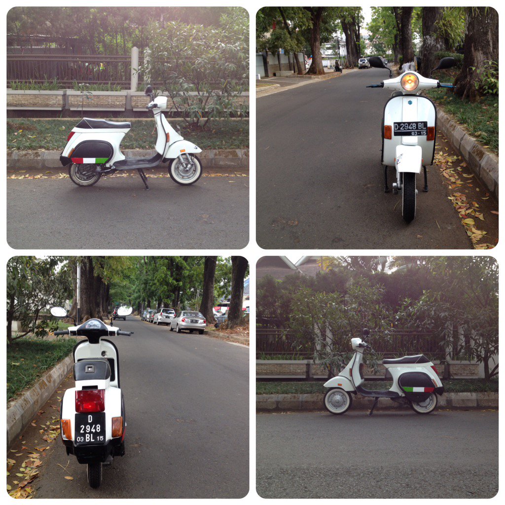 Wts Vespa Corsa,mesin sehat,kelistrikan aman, full paper, cod Bandung 085694959513 #vespa #jualvespa #jual #bandung