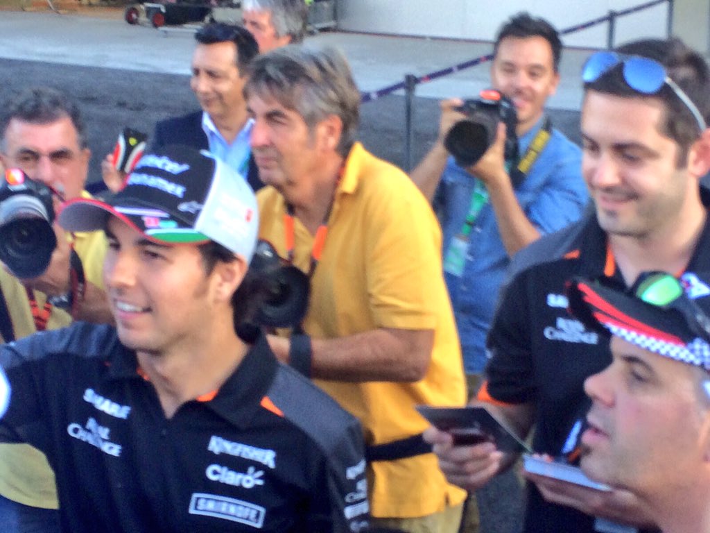 infinitum's tweet photo. Todo listo para que Checo Pérez encienda motores mañana #EnInF1nitum #ATodaVelocidad. #MéxicoGP @Telcel #Infinitum https://t.co/3SmK9wWJSn