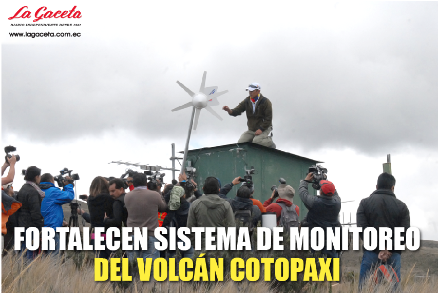LaGacetaL's tweet photo. #LATACUNGA Fortalecen sistema de monitoreo del volcán #Cotopaxi
https://t.co/8GLKANLThj https://t.co/g4nKQq0nkX