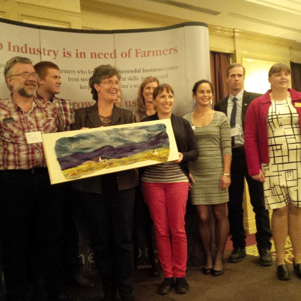 Eadie Steele you deserve this special thanks <a href="/OntarioSheep/">Ontario Sheep</a> <a href="/sandibrock/">Sandi Brock</a> @modernsheeper <a href="/CarrieWoolley1/">Carrie Woolley</a> ! #MSC grads