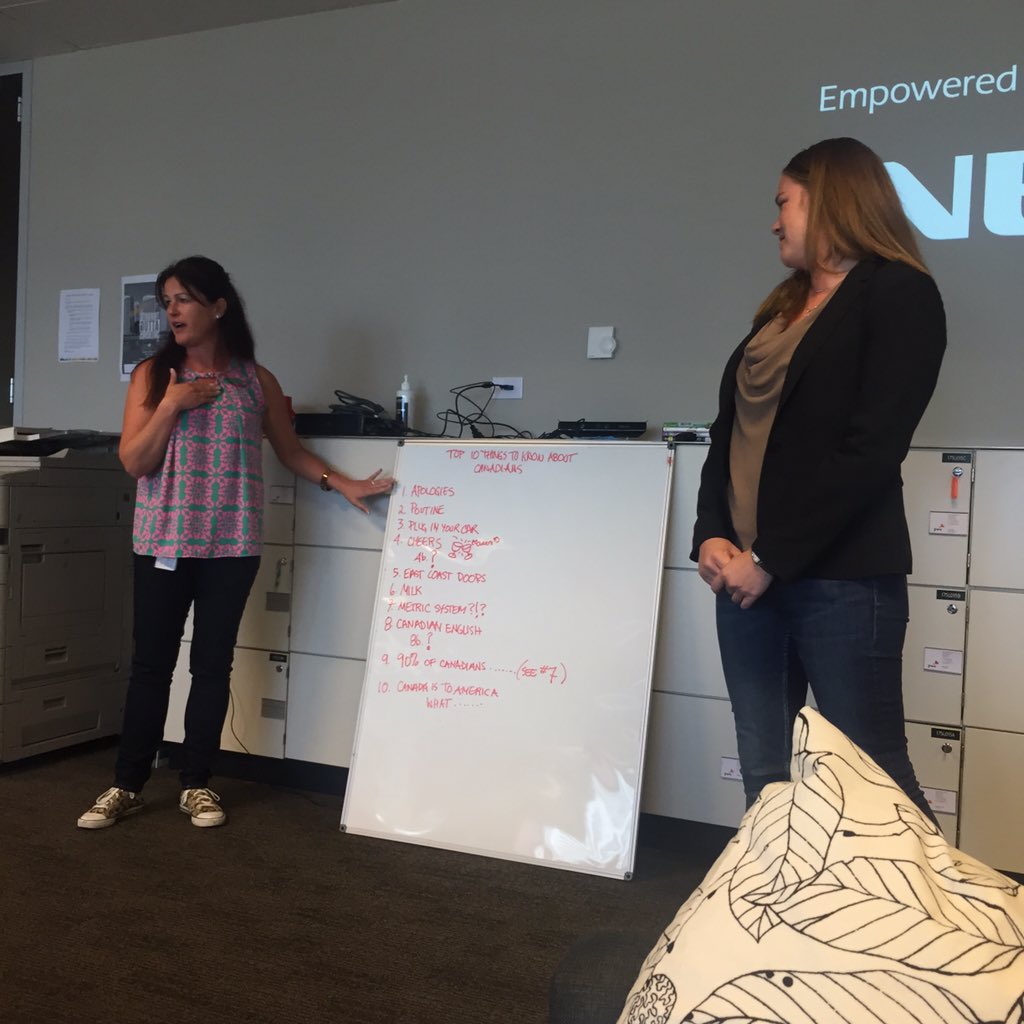 vamedotme's tweet photo. #Canadian guests sharing their top 10 differences to the Aussies @PwC_AU (check out #milk bags!) https://t.co/LyPjuRynLg