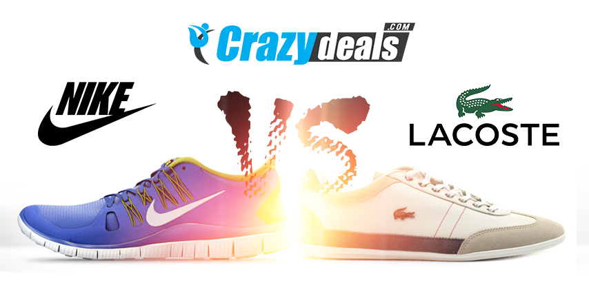 Crazydeals on Twitter: "#Lacoste vs #NIKE which one you choose for smartness? @LACOSTE @Nike https://t.co/RjXehXcTvs" /