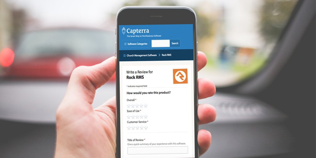 RockRMS's tweet image. Spread the word! Help Rock get to 10 reviews on Capterra. #chms bit.ly/1NAzUhx