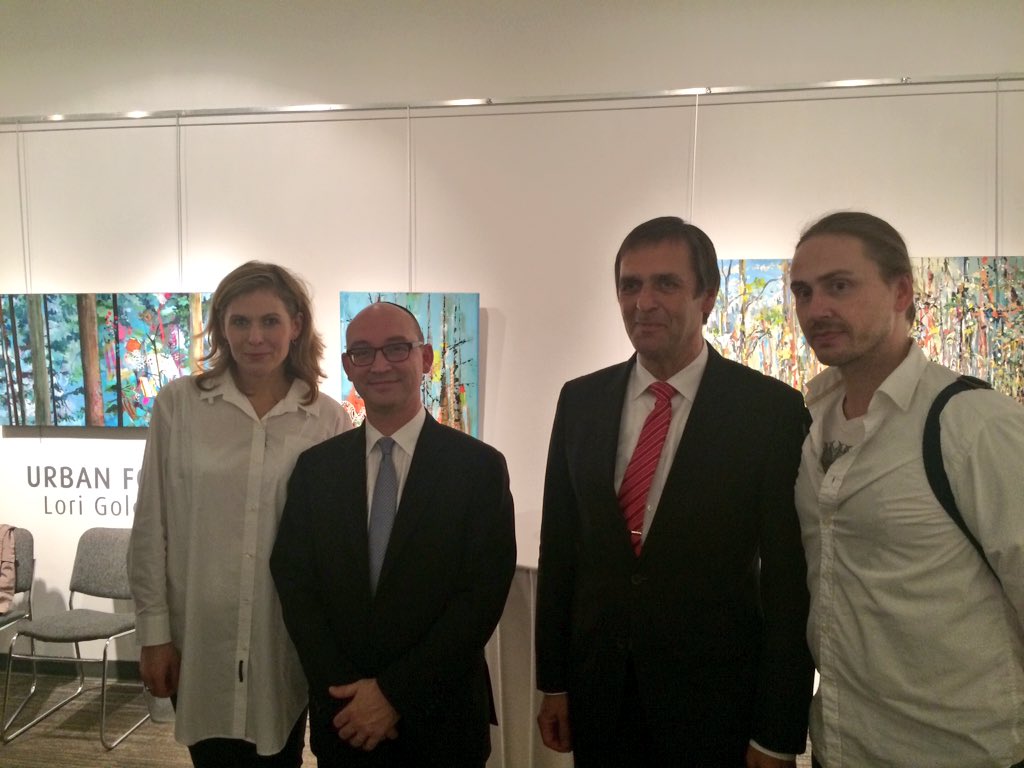 eshanken's tweet photo. Great to have @DjSchneeweiss &amp; #Vancouver German Consul General join @CIJAinfo concert celebrating German/Israel rel https://t.co/Y3AkAyZzPX