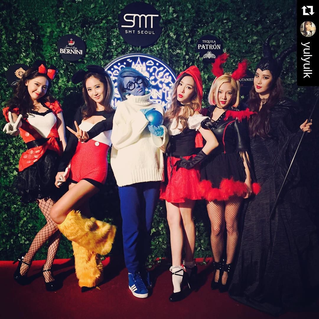 [PIC][29-10-2015]SNSD tham dự " "SMTOWN WONDERLAND" Halloween Party " vào tối nay CSi8WhYUkAAofgo