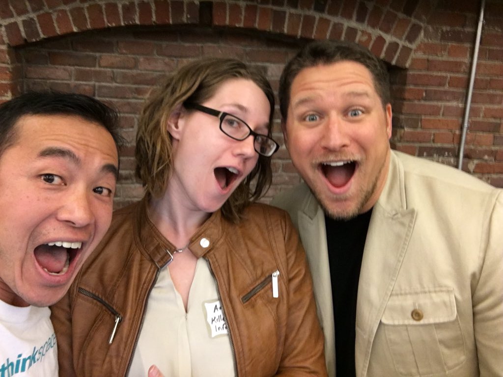 pchee's tweet image. Representing EO Seattle at #NewTechSea -- @ivysoftworks @TopInfographics @thinkspace #StartupWeekSEA