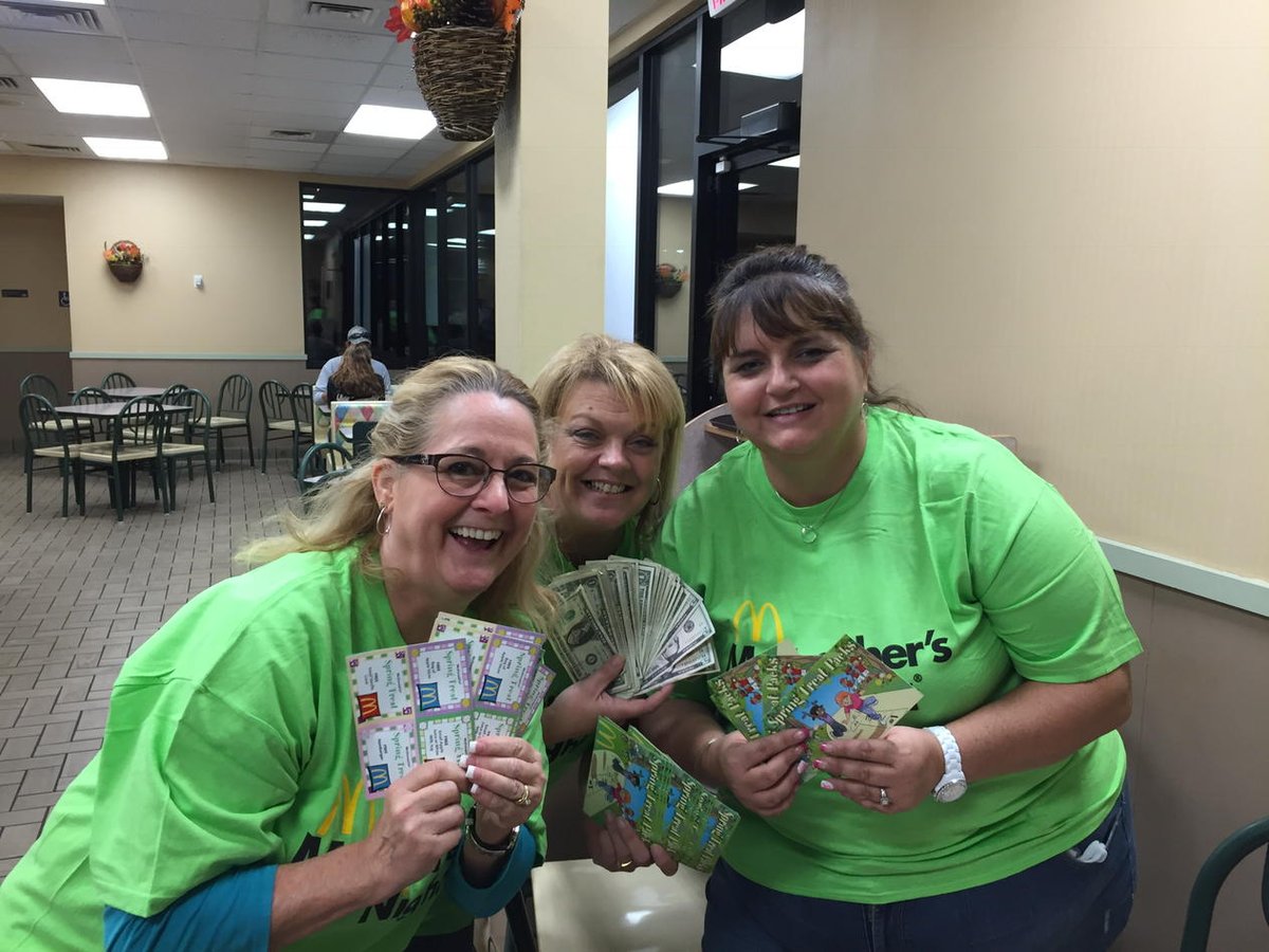 This is the money we made selling coupon packets to drive- up customers!  GO COLTS!! #thecoltway