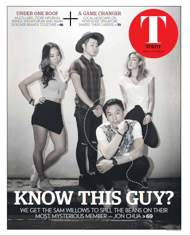 TODAYonline's tweet photo. TODAY's T COVER: We get to know @theSamWillows' most mysterious member, @jonchua_tsw: https://t.co/ydJFyTfbJM https://t.co/aJyqmFYiG5