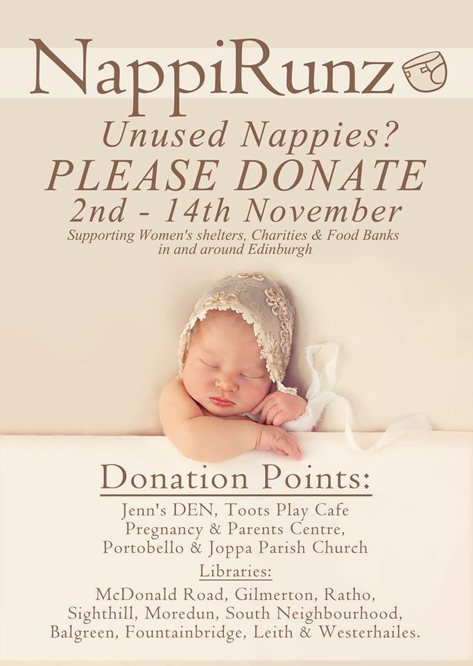 donate unused nappies