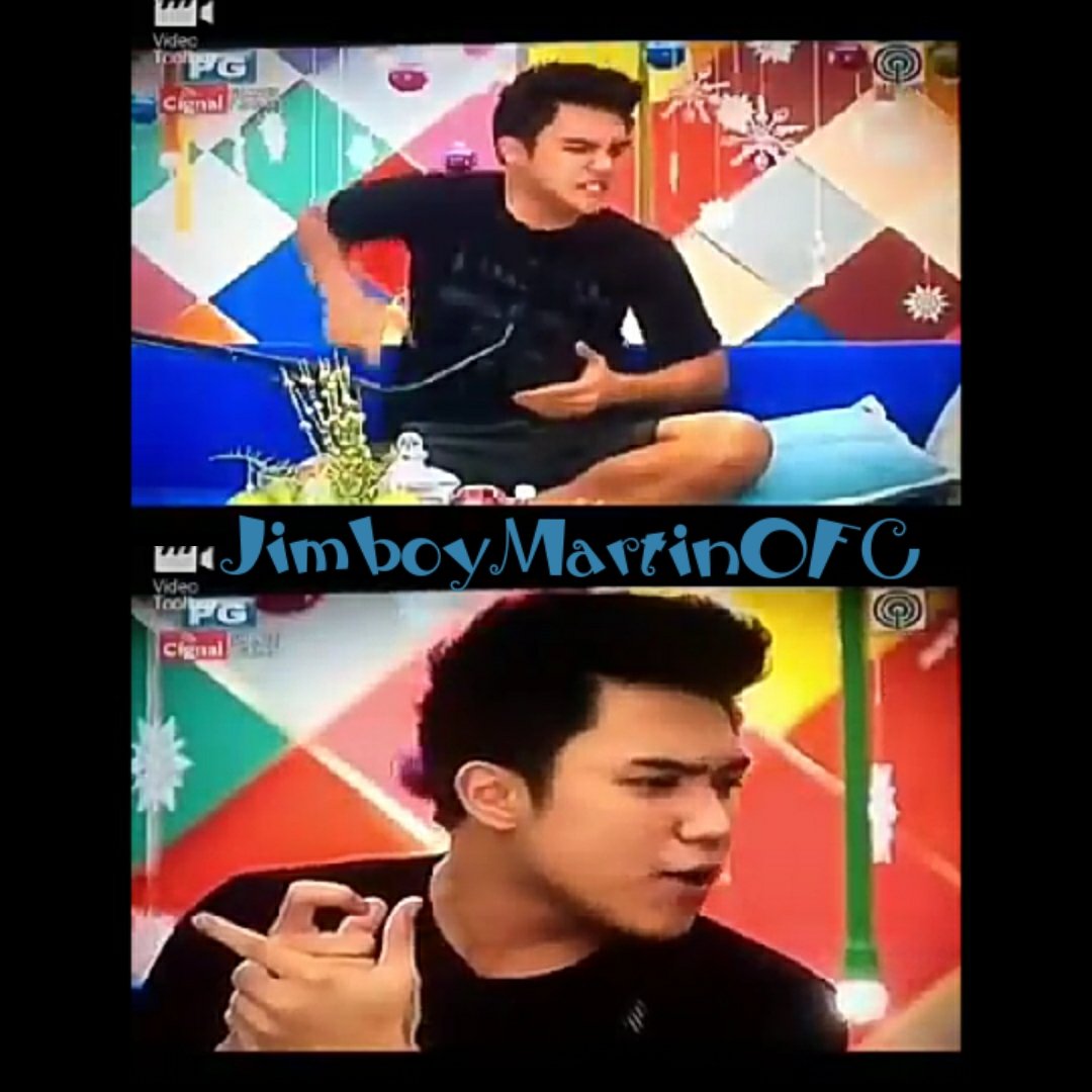 JimboyMartinOFC's tweet photo. The future action star in Him. 😂 "Eh di wow" version. 🔫 #PBBTakeOne @PBBabscbn https://t.co/mw8wTanyyL