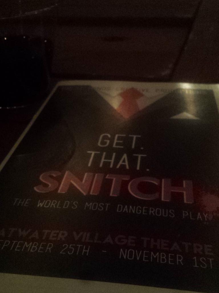TrueNStarr's tweet photo. World's Most Dangerous Play. BRUJA PRODUCTIONS in da house. #GetThatSnitch @AVThtr #lathtr https://t.co/E9ZnWw1t1G