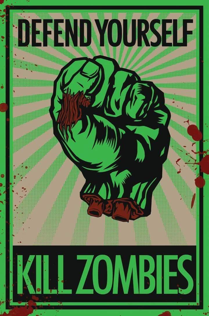taylormaynardRE's tweet photo. #defend yourself  #killzombies #zombies  @KickAssAliceRE @xRedfieldClaire https://t.co/bQn5HT5zbV