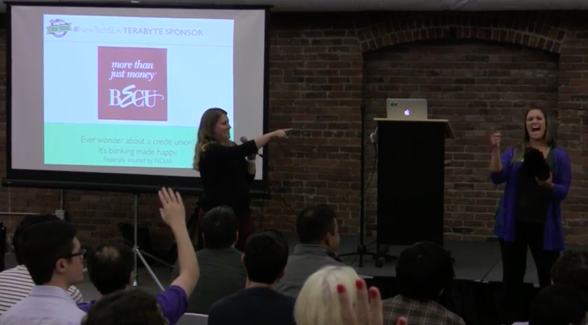 NewTechNW's tweet image. BIG APPRECIATION to @BECU for sponsoring #NewTechSea!