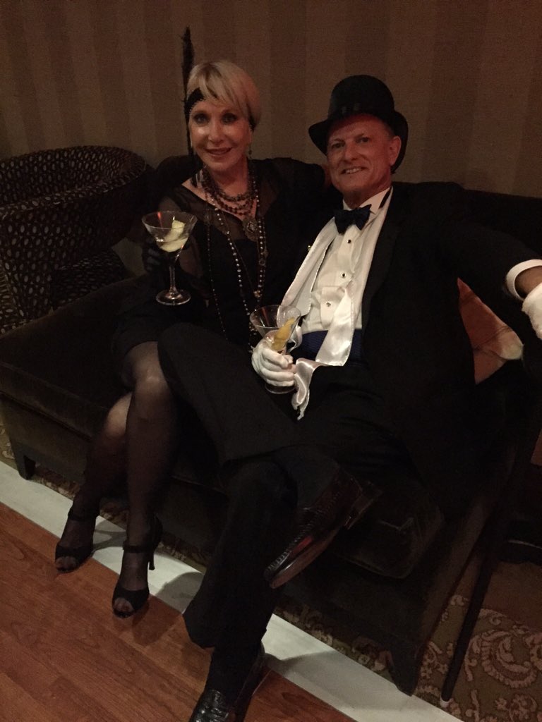 laubergedelmar's tweet photo. The best dressed duo you ever did see. #odap2015 #ODAP https://t.co/UjQ368CKKt