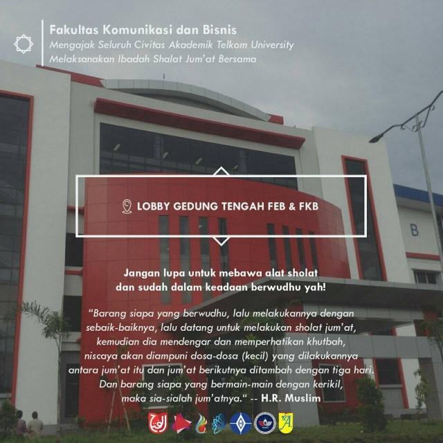 Biarkan godaan lewat, dengan suci kita tunaikan niat, mari melaksanakan Shalat Jum'at.