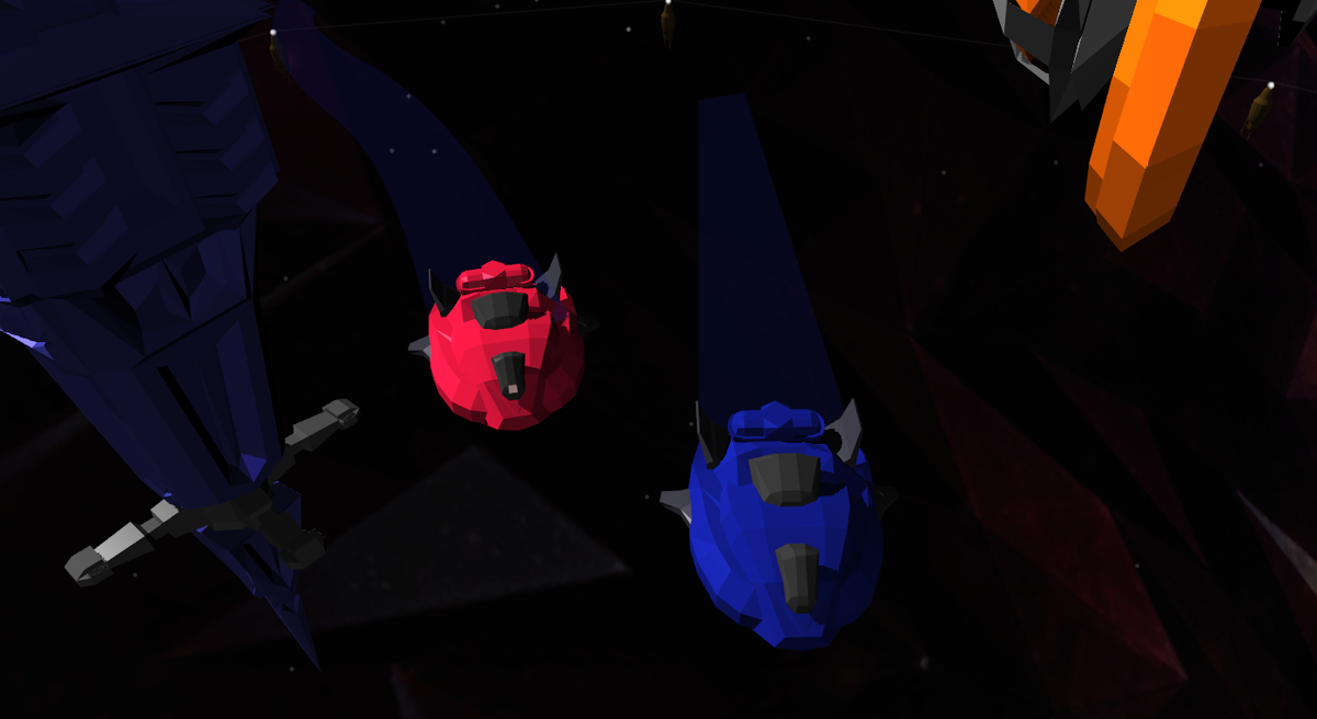 Cashtronauts's tweet photo. Coming soon to the game: playable police ships! #GoodCopBadCop https://t.co/ZzgVnyg8bw