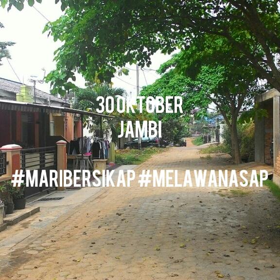 PoskoSIKAP's tweet photo. Kondisi #jambi hari ini cerah :)  Alhamdulillah 

Mudah2an asap segera pergi! #MariBerSIKAP #MelawanAsap https://t.co/IFJX071kwo