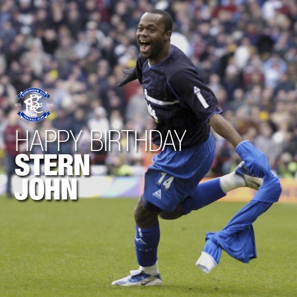 Happy Birthday Stern John, who turns 39 today. 