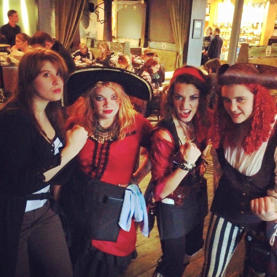 Pirates serving Arrrrrtichoke Dip all night!