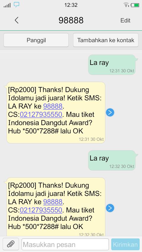 MsMaratun's tweet photo. @RayLaca2 aku dah sms 8 kali loh ray ditunggu follbck dan sing nya yaa ray..ππ#kuisopenSIGNRay https://t.co/8HLeTsZSiJ