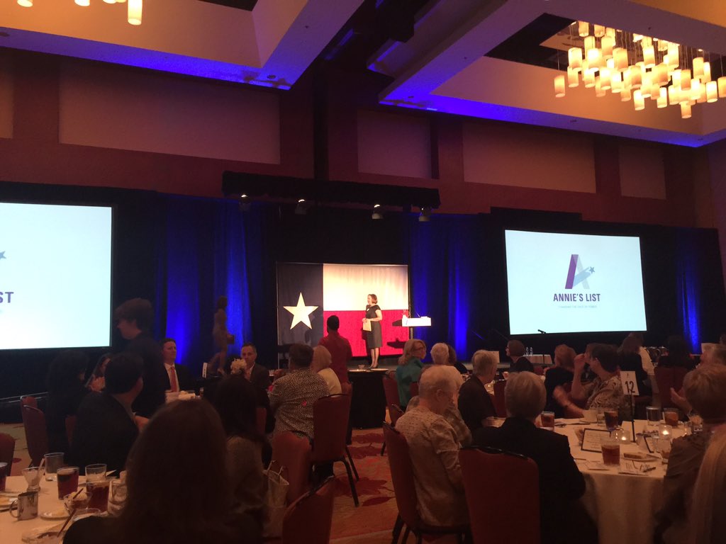 Had a great time at today's @AnniesListTX luncheon

 #AnniesList #progressive #WomenInPolitics #SanAntonio