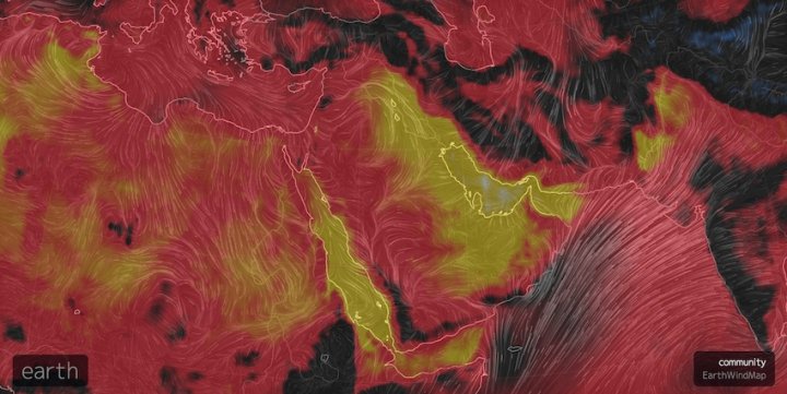 ClimateCentral's tweet photo. Warming may mean stifling future for Middle East: https://t.co/wGti1tOuxh https://t.co/cttxhuWTfG