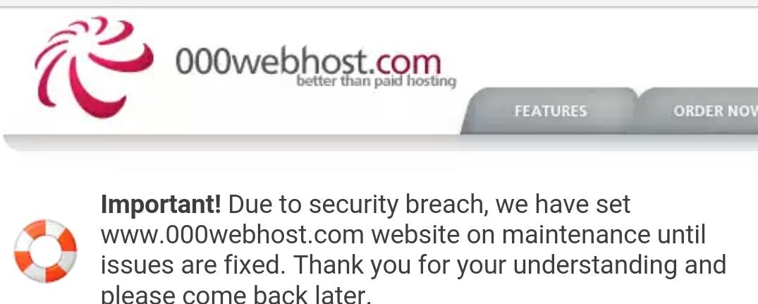 St3C4nB5t25's tweet image. #000webhost on maintenance.13 million plaintext passwords belonging to webhost users leaked online #Hacking