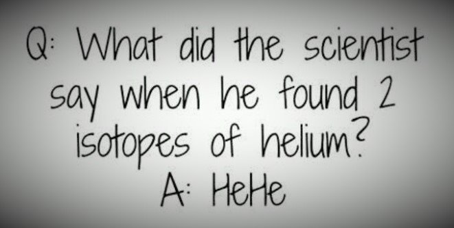 Experifun's tweet photo. #fridayfunnies #hahaha #sciencejoke #chemistryjoke #lol https://t.co/OSa0fBgWGy