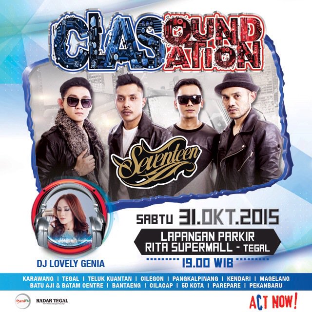 anesrembes's tweet photo. @CLASOUNDSATION present @SeventeenBand  @my_lovelylens Lap @RITASuperMall | @90gamafm  @infotegal  @eventbooming https://t.co/mVFw3TNAoT