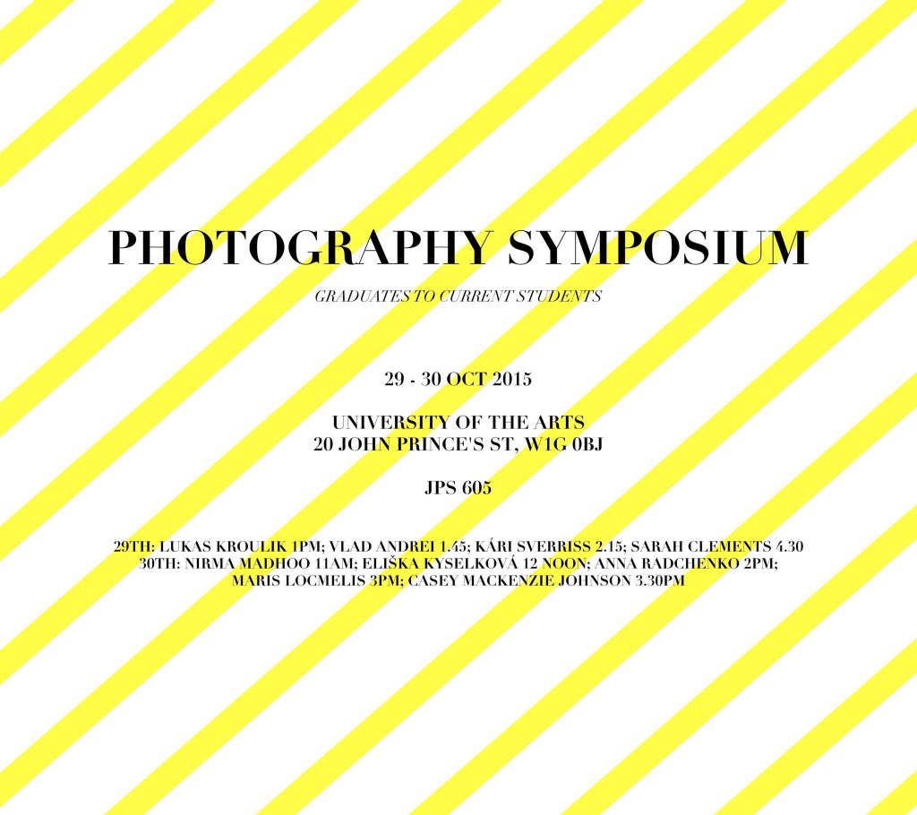 Global fashion photography  symposium continues today @MA_FashionPhoto <a href="/LCFLondon/">London College of Fashion</a>
