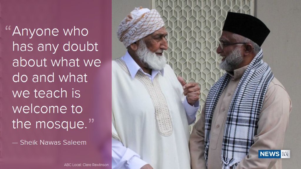 abcnews's tweet photo. #ICYMI: Public welcomed inside Australian mosques in effort to break down barriers https://t.co/vzv4h8SCqa https://t.co/6Yvna24Fww