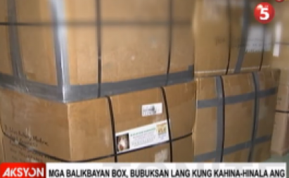 interaksyon's tweet photo. Senate set to OK new Balikbayan Box Law raising 'pasalubong' tax exemptions to P150,000 https://t.co/rSE344Hpl7 https://t.co/Tnul6C77Hs