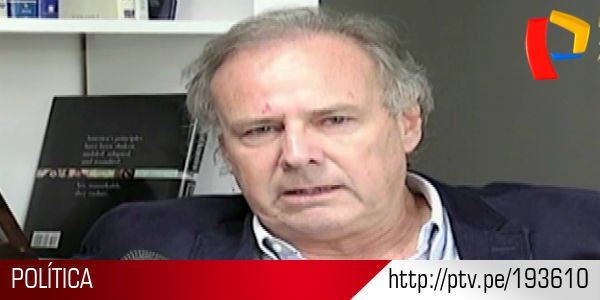 PTV_Noticias's tweet photo. [VIDEO] Exdiputado aprista Alfredo Barnechea es ahora precandidato de Acción Popular ► https://t.co/Lb0hJbK1kf https://t.co/TsdfNxZyxD