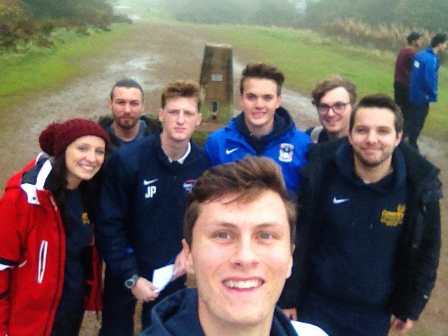 Were at the top of Walton hill! #cuexercise&amp;health