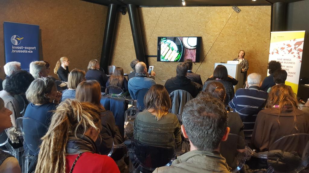 ChBadiali's tweet photo. Edible insects showcooking 1pm. First public tasting in Italy at Belgian pav @BeExpo2015 @Expo2015Milano #Expo2015 https://t.co/1x3f8N3tpS