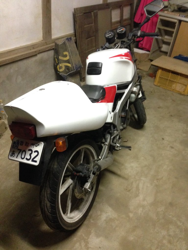 NS1 族車カスタム キック一発 NS-1キック1発始動！ - バイク