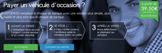 MondeAuto's tweet image. Depopass propose de sécuriser le paiement d’un #véhicule d’occasion buff.ly/1Mlnt3j